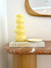 Butter Yellow Bubble Vase