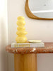 Butter Yellow Bubble Vase